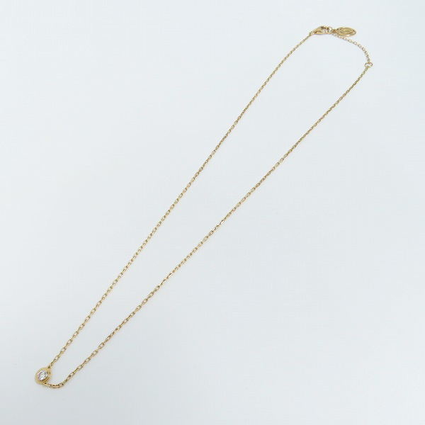 実際に弊社で買取させて頂いたCartier/カルティエ ダムール SM ダイヤネックレス CRB7215700の画像 7枚目
