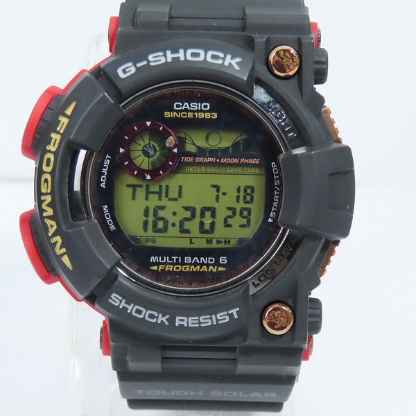 実際に弊社で買取させて頂いたG-SHOCK/Gショック FROGMAN MAGMA OCEAN フロッグマン 35周年 ウォッチ/腕時計 GWF-1035F-1JRの画像 1枚目