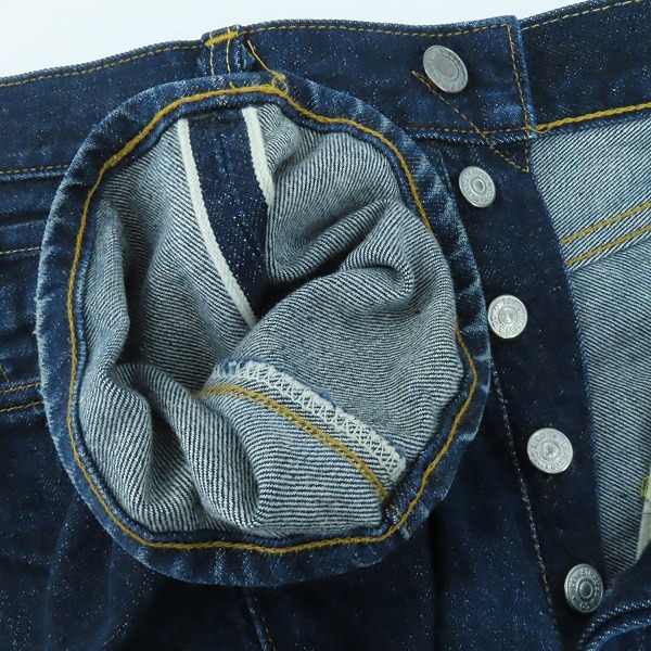 実際に弊社で買取させて頂いたLEVIS/リーバイス 501XX ビッグE 555刻印 デニムパンツ/ジーンズ 501-0004/W31 L34の画像 2枚目