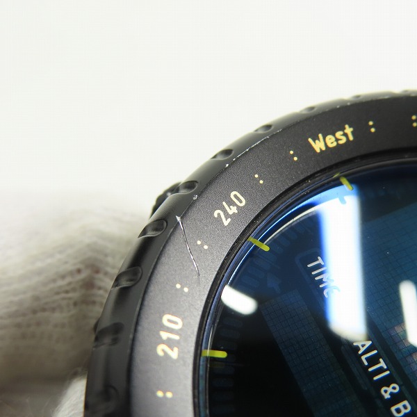 実際に弊社で買取させて頂いたSUUNTO/スント CORE/コア Black Yellow TX SS050276000【動作未確認】の画像 4枚目