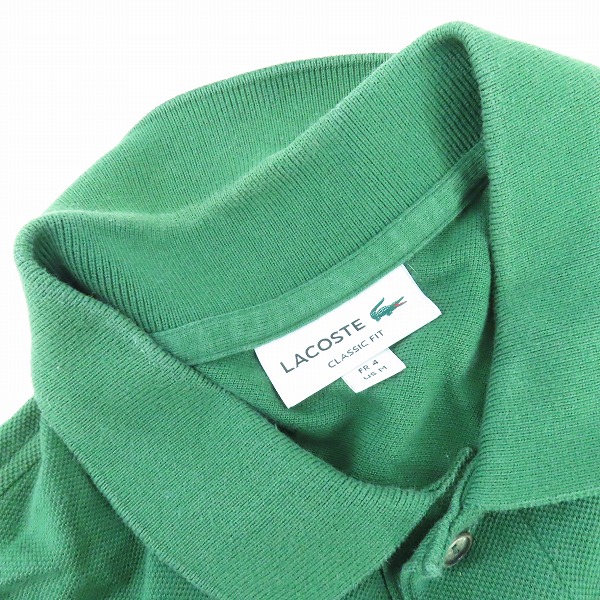 実際に弊社で買取させて頂いたLACOSTE/ラコステ L.12.12 ポロシャツ  無地/半袖 L1212AL/Mの画像 5枚目