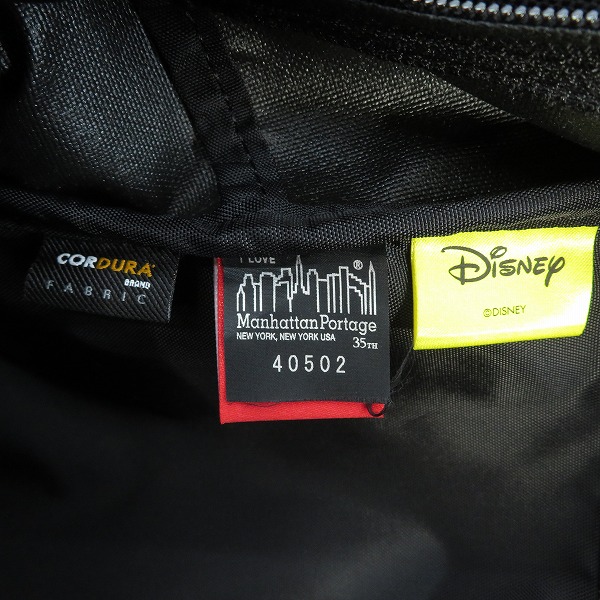 実際に弊社で買取させて頂いたManhattan Portage× disney/マンハッタンポーテージ×ディズニー バックパック/リュックサックの画像 6枚目