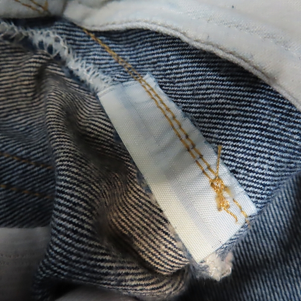 実際に弊社で買取させて頂いたLevi’s/リーバイス 201XX 刻印555 バレンシア工場 BIGE ビッグE デニムパンツ ジーンズ W34/L36の画像 4枚目