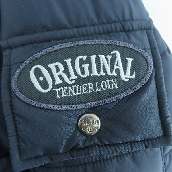 実際に弊社で買取させて頂いたTENDERLOIN/テンダーロイン ナイロン 中綿ジャケット アウター XSの画像 6枚目