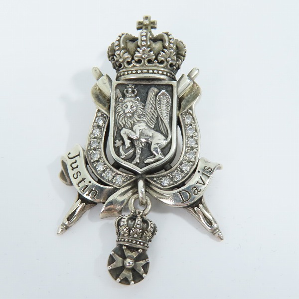 実際に弊社で買取させて頂いたJustin Davis/ジャスティンデイビス REGAL CHAMBER/リーガルチャンバーペンダント SPJ200 DIAMONDの画像 1枚目
