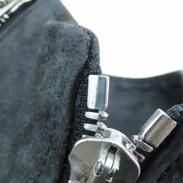 実際に弊社で買取させて頂いたincarnation/インカネーション ホースハイド/馬革 バック スキン 2ジップ ブルゾン ジャケットの画像 5枚目