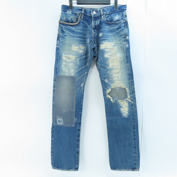 実際に弊社で買取させて頂いたHYSTERIC GLAMOUR/ヒステリックグラマー NOBU リメイクデニムパンツ 0202AP01/30
