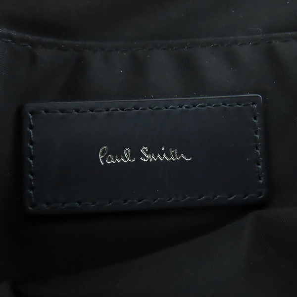 実際に弊社で買取させて頂いたPaul Smith/ポールスミス カラーブロック レザー切替 ショルダーバッグ APS-321の画像 4枚目