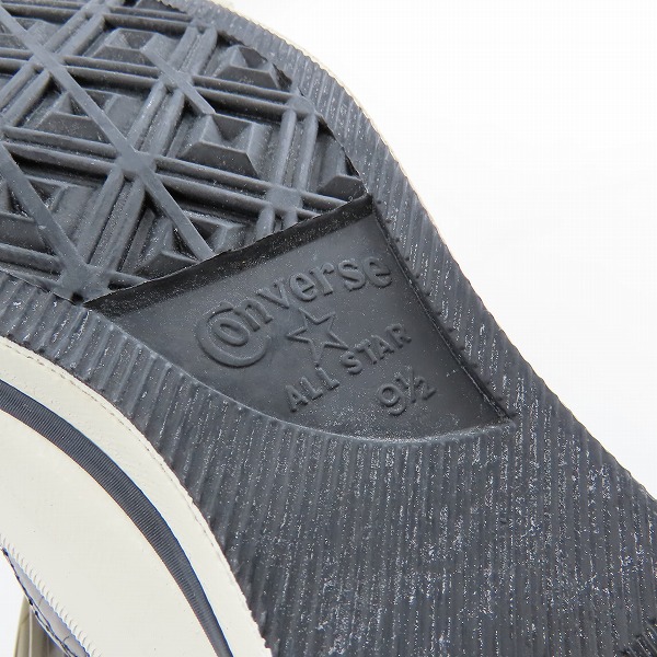 実際に弊社で買取させて頂いた【未使用】CONVERSE/コンバース ONE STAR OX ALLIGATOR/BLACK/9.5の画像 7枚目
