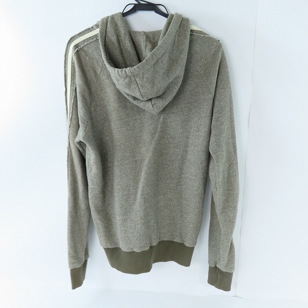 実際に弊社で買取させて頂いたHYDROGEN/ハイドロゲン BRONZAJI ブロンザージ スターワッペン サイドライン ジップアップパーカー/Sの画像 1枚目