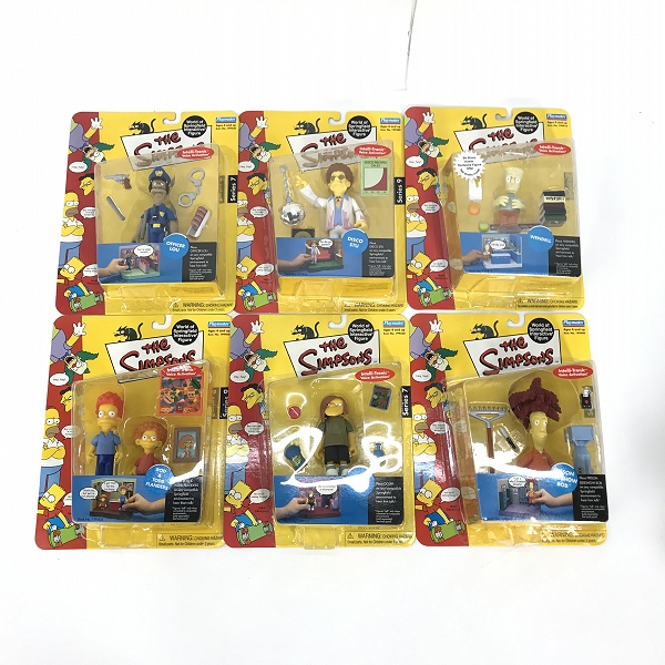 実際に弊社で買取させて頂いた【おまとめ/未開封】Playmates/プレイメイト The Simpsons/シンプソンズ フィギュアの画像 2枚目