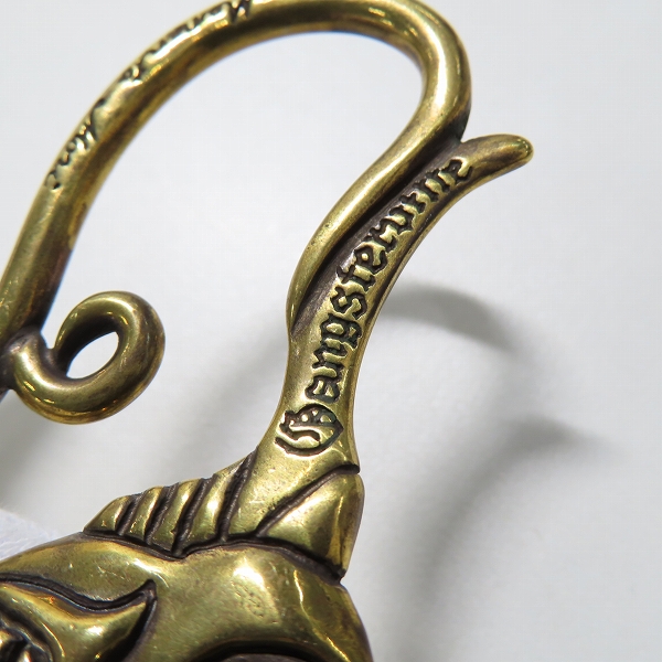 実際に弊社で買取させて頂いた(1)Gangsterville×galcia/ギャングスタービル×ガルシア SWALLOW WALLET-CHAIN/スワロー ウォレットチェーン ブラス/真鍮の画像 4枚目