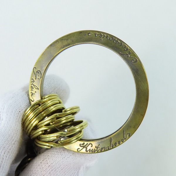 実際に弊社で買取させて頂いた(3)Gangsterville×galcia/ギャングスタービル×ガルシア キーホルダー DEVIL/デビル ブラス 真鍮 キーフック 15cmの画像 6枚目