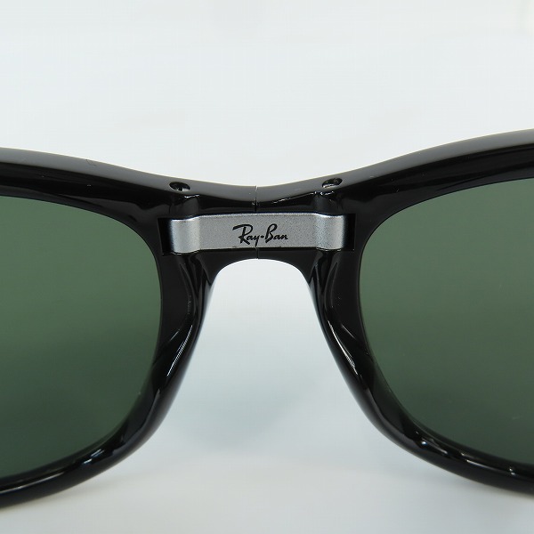 実際に弊社で買取させて頂いたRay-Ban/レイバン WAYFARER/ウェイファーラー 折り畳み式 フォールディング サングラス/アイウェア RB4105 601の画像 3枚目