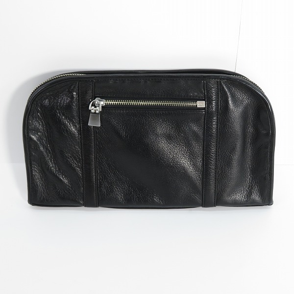 実際に弊社で買取させて頂いたaniary/アニアリ 裏地カモフラ柄 レザー セカンドバッグ/クラッチバッグ