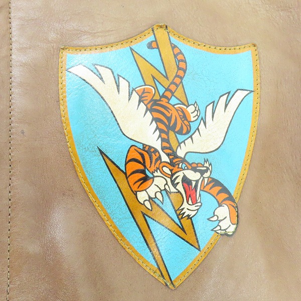 実際に弊社で買取させて頂いたBUZZ RICKSON'S/バズリクソンズ TYPE A-2 フライングタイガー フライトジャケット BR80563 40の画像 6枚目