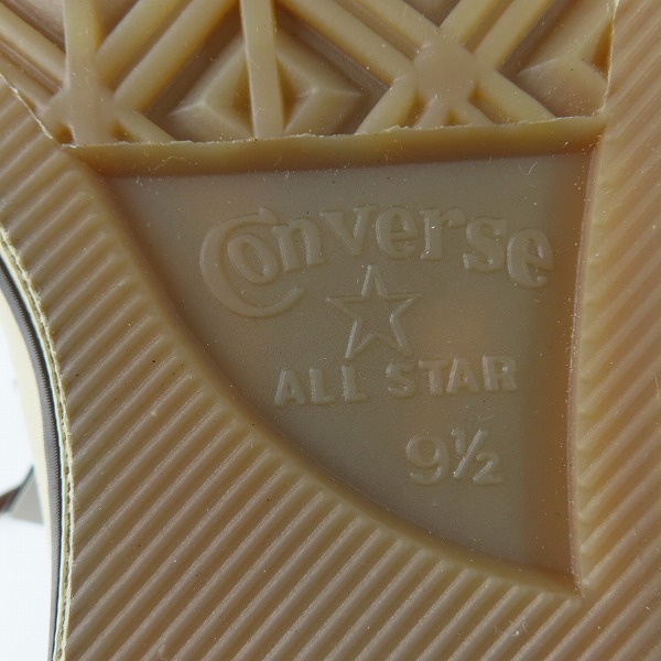 実際に弊社で買取させて頂いた【未使用】CONVERSE/コンバース ONE STAR GRAIN OX ワンスター /BROWN/9.5の画像 5枚目