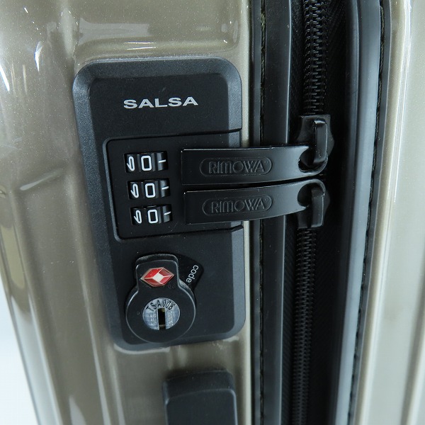 実際に弊社で買取させて頂いたRIMOWA/リモワ SALSA/サルサ 4輪/マルチホイール キャリーケース 869.52の画像 4枚目