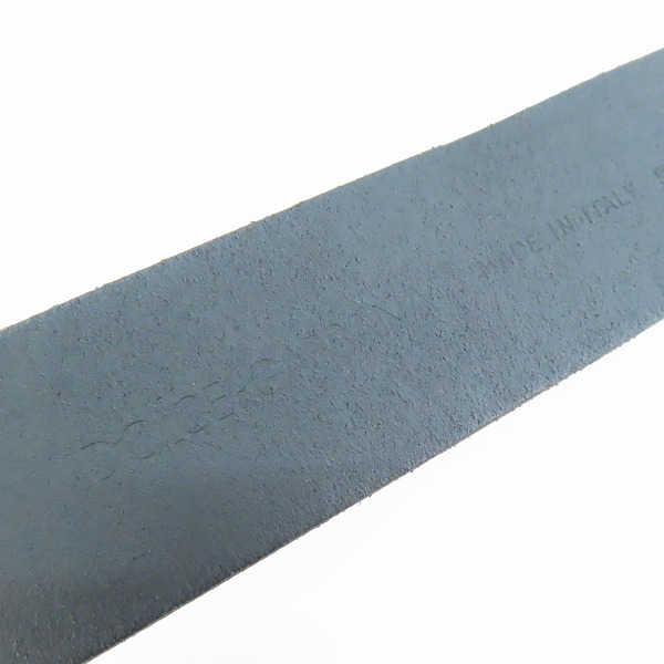 実際に弊社で買取させて頂いたDOLCE&GABBANA/ドルチェ&ガッバーナ DGバックル レザーベルト 95cmの画像 3枚目