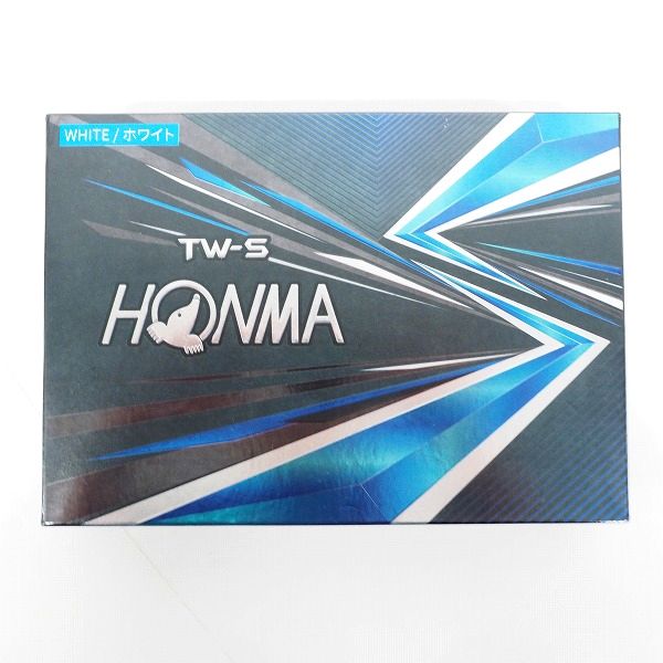 実際に弊社で買取させて頂いた【未使用】HONMA/ホンマ TW-S 3ピース ゴルフボール WHITE/ホワイト 1ダースの画像 2枚目