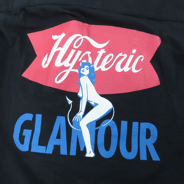 実際に弊社で買取させて頂いたHYSTERIC GLAMOUR/ヒステリックグラマー ワッペンシャツ/半袖シャツ 02232CH01/Mの画像 6枚目