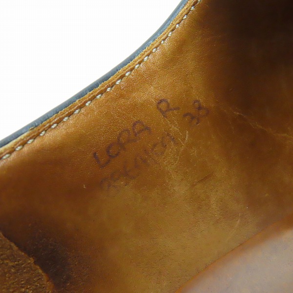実際に弊社で買取させて頂いたChurch's/チャーチ LORA/ローラ ダブルモンクストラップ レザーシューズ 8964/38の画像 5枚目