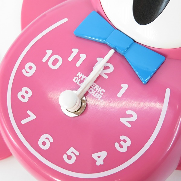 実際に弊社で買取させて頂いた【ジャンク】HYSTERIC GLAMOUR/ヒステリックグラマー 17FW ノベルティー BEAR 壁掛け時計の画像 5枚目