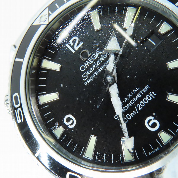 実際に弊社で買取させて頂いたOMEGA/オメガ SEAMASTER/シーマスター PROFESSIONAL 2201.50 自動巻き アンティーク 腕時計/ウォッチの画像 5枚目