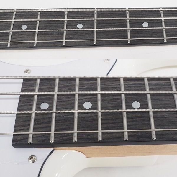 実際に弊社で買取させて頂いた★BUSKER'S/バスカーズ BJB-STD SWH ジャズベース Type 4弦エレキベース ソフトケース付の画像 3枚目