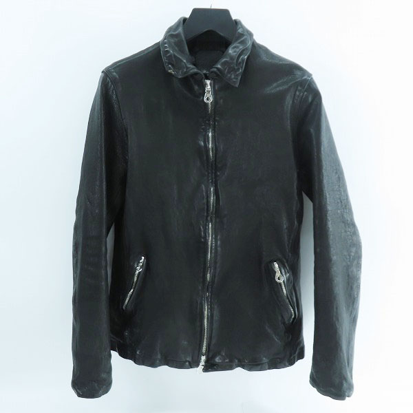 実際に弊社で買取させて頂いたISAMU KATAYAMA BACKLASH/バックラッシュ FLEET WOOD ジャパンカーフタンニン製品染め 1498-02/L