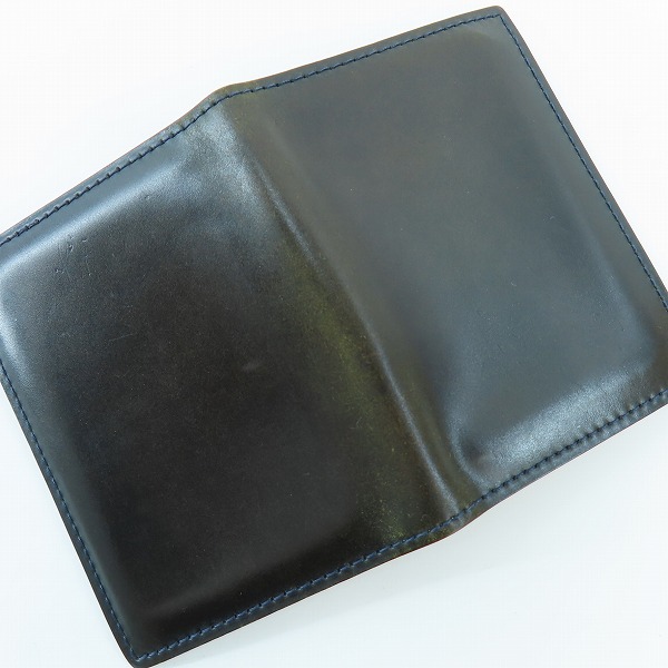 実際に弊社で買取させて頂いたGANZO/ガンゾ コードバン 名刺入れ/カードケースの画像 6枚目