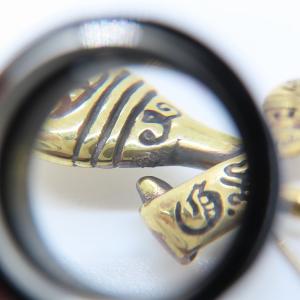 実際に弊社で買取させて頂いた(1)GANGSTERVILLE×Galcia/ギャングスタービル×ガルシア ハットピン/ラペルピンの画像 6枚目