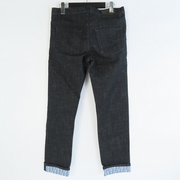 実際に弊社で買取させて頂いた【JPタグ】DIOR HOMME/ディオールオム オブリーク/トロッター デニムパンツ 013DS00B236X/29の画像 1枚目