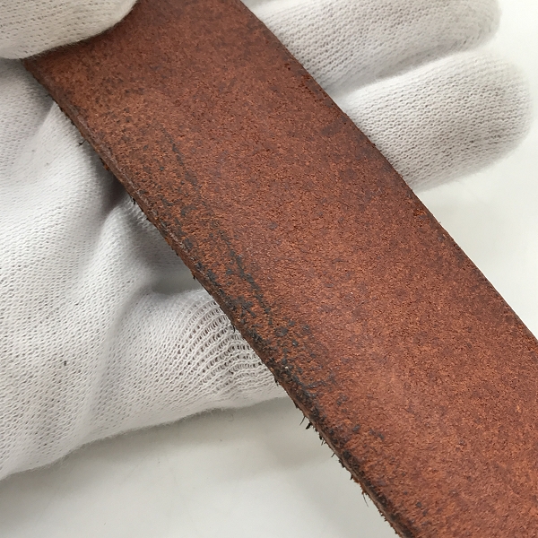実際に弊社で買取させて頂いたVINTAGE WORKS/ヴィンテージ ワークス レザーベルト DH5737 33/84の画像 7枚目