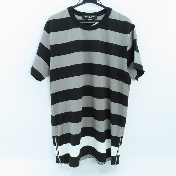 実際に弊社で買取させて頂いた【未使用】mastermind JAPAN ×A-GIRL'S/マスターマインド ×エイガールズ 裾ジップTシャツ 16SSMM-TS30-011-6/L