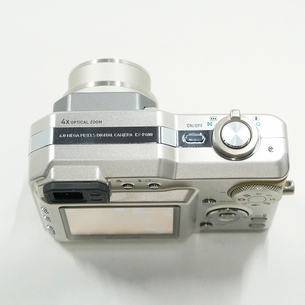 実際に弊社で買取させて頂いたCASIO/カシオ EXILIM EX-P600 エクシリム コンパクトデジタルカメラ 簡易動作確認済みの画像 4枚目