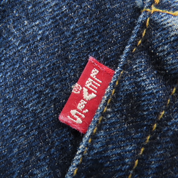 実際に弊社で買取させて頂いたLevi’s/リーバイス 201XX 刻印555 バレンシア工場 BIGE ビッグE デニムパンツ ジーンズ W34/L36の画像 3枚目
