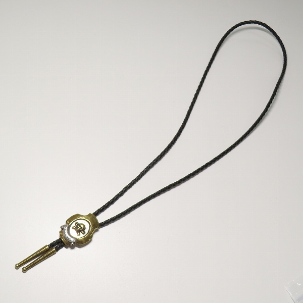 実際に弊社で買取させて頂いた(2)GANGSTERVILLE×Galcia/ギャングスタービル×ガルシア スカル ボロタイ シルバー×真鍮の画像 4枚目