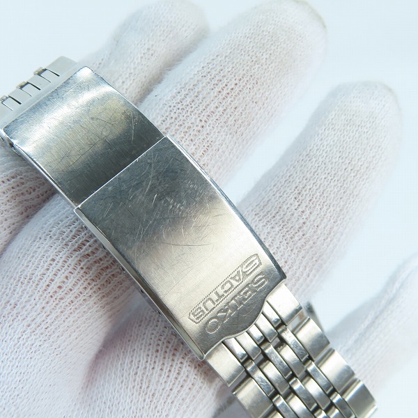 実際に弊社で買取させて頂いたSEIKO/セイコー 5ACTUS/5アクタス 自動巻き 腕時計 7019-7060の画像 8枚目