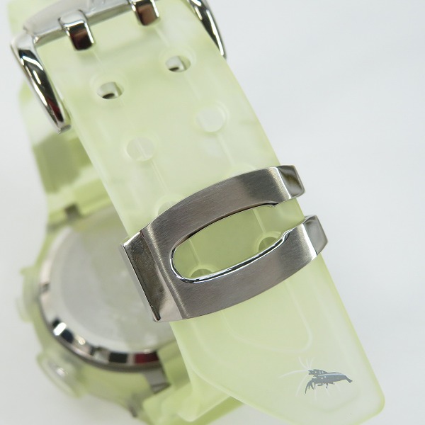 実際に弊社で買取させて頂いたG-SHOCK/Gショック 1999年 W.C.C.S. フロッグマン クリア/DW-9900WC-2T【動作未確認】の画像 5枚目