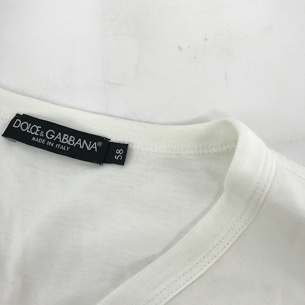 実際に弊社で買取させて頂いたDOLCE&GABBANA/ドルチェ&ガッバーナ JAMES DEAN/ジェームスディーン Tシャツ カットソー JT-G8M95T/58の画像 6枚目