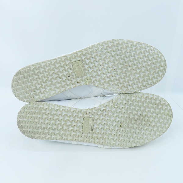 実際に弊社で買取させて頂いたOnitsuka Tiger/オニツカタイガー MEXICO 66/メキシコ レザースニーカー TH4J2L/29.0の画像 2枚目