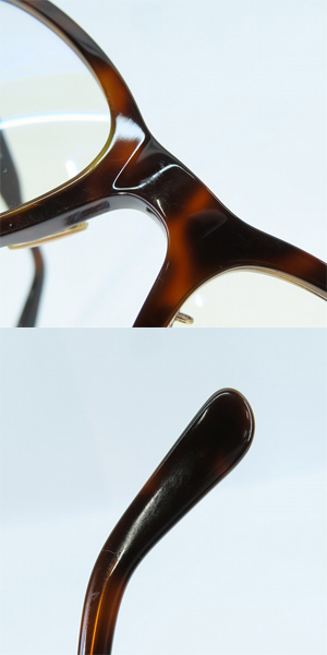 実際に弊社で買取させて頂いたTOM FORD/トムフォード ブルーライトカット メガネフレーム/アイウェア TF5782-D-B 052の画像 9枚目