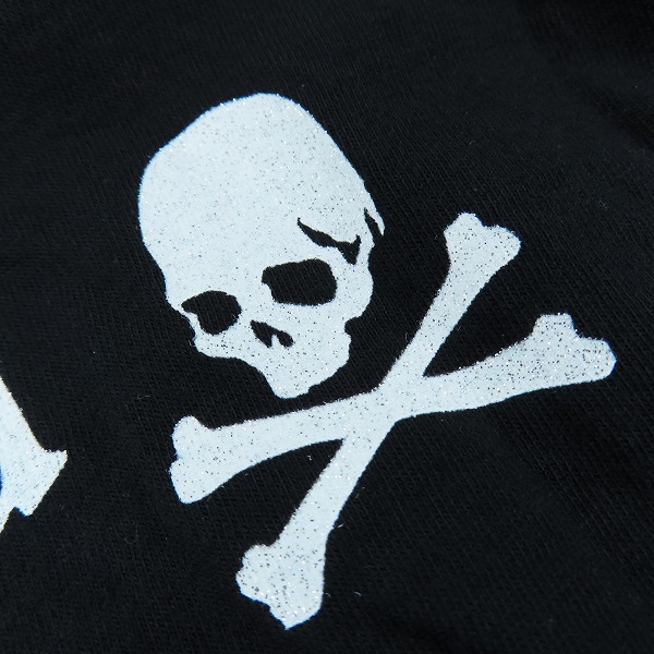 実際に弊社で買取させて頂いた【未使用】mastermind JAPAN/マスターマインドジャパン SENSE ラメスカル 半袖Tシャツ SMD2-TS0223/Lの画像 4枚目