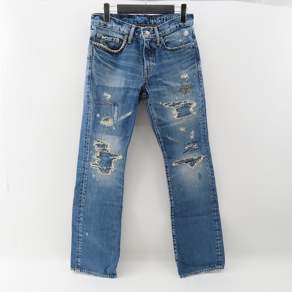 実際に弊社で買取させて頂いたHYSTERIC GLAMOUR/ヒステリックグラマー デニム スリムブーツカットパンツ 02193AP09/28