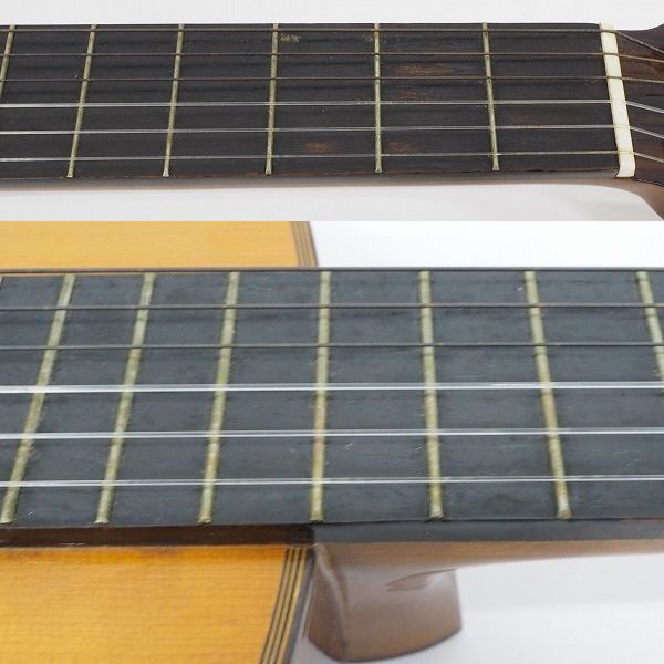 実際に弊社で買取させて頂いた★【難有り】YAMAHA/ヤマハ C-400 クラシックギター/ガットギター 日本製 ハードケース付の画像 3枚目