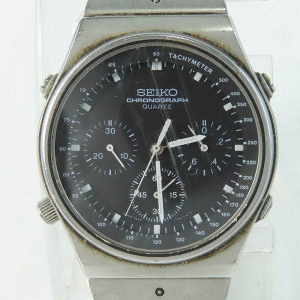 実際に弊社で買取させて頂いたSEIKO/セイコー スピードマスター クロノグラフ 腕時計 7A28-701A【動作未確認】