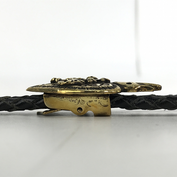 実際に弊社で買取させて頂いた(3)Gangsterville×galcia/ギャングスタービル×ガルシア TWO FACE/ダブルフェイス BOLO TIE/ボロタイ/ループタイ ブラス/真鍮の画像 3枚目