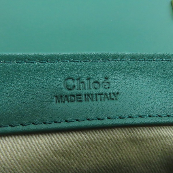 実際に弊社で買取させて頂いたCHLOE/クロエ CHLOE C/クロエシー 2WAY ハンドバッグ/ショルダーバッグ 型押し クロコダイル CHC19US193の画像 4枚目