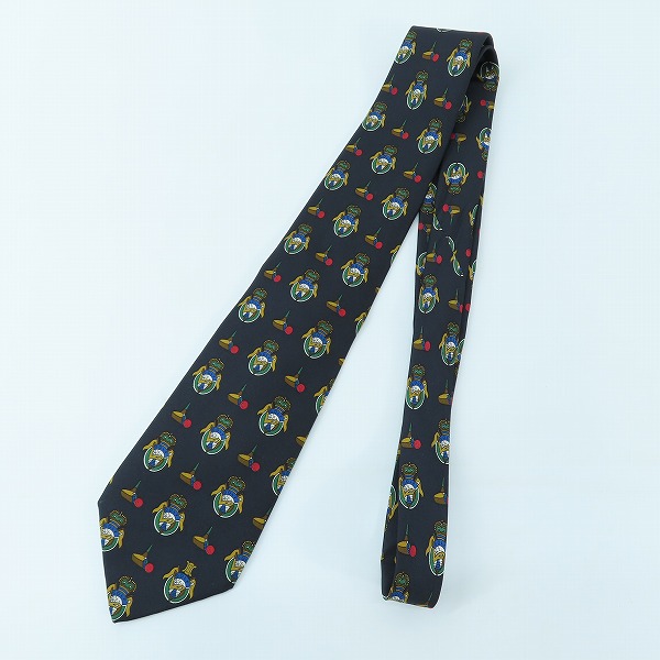 実際に弊社で買取させて頂いたCELINE/セリーヌ 総柄 シルクネクタイ